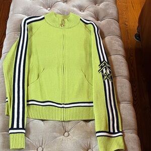 St. John by Marie Gray zip up cardigan